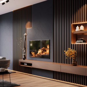 Walnut Capri Acoustic Wall Panels