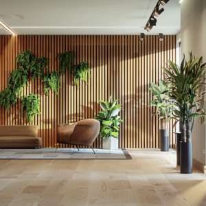 Gold Craft Oak Wall Slats