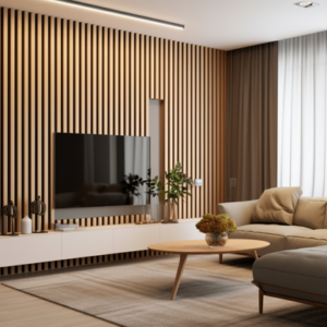 Artisan Oak Slatted Wall Panels